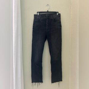 Mother The Pixie Dazzler Ankle Fray Size 28